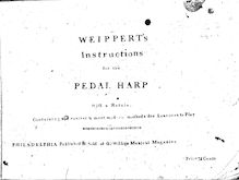 Partition complète, Instructions pour pour pédale harpe avec a Rotula. Containing pour easiest & most moderne méthodes pour Learners to Play