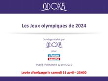 JO 2024 - Les Français y croient