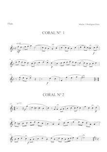 Partition flûte 2, 6 Tríos, Rodríguez Peris, Martín José