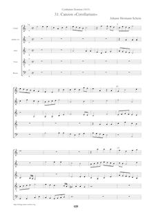 Score, Cymbalum Sionium, Cymbalum Sionium sive Cantiones Sacrae, 5, 6, 8, 10 & 12 vocum par Johann Hermann Schein
