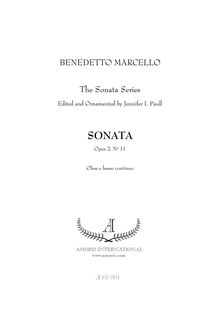Partition complète et parties (en G minor), 12 sonates pour enregistrement  et Continuo