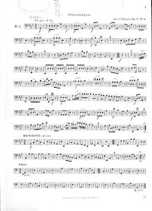 Partition violoncelle, corde quatuors, Op.2, Haydn, Joseph