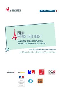 Lancement du French Tech Ticket