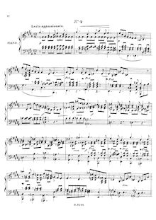 Partition complète, 3 Mélodies, Op.5, Hensel, Fanny
