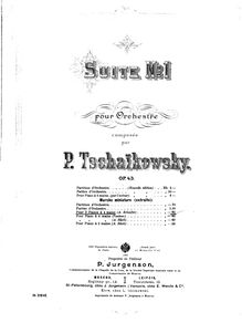 Partition Piano 1,  No.1, D minor, Tchaikovsky, Pyotr par Pyotr Tchaikovsky