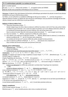 Travaux pratiques (TP) de Mathématiques de niveau Terminale