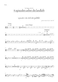 Partition altos, Concerto pour violoncelle & Doublebass, WesenAuer, Peter par Peter WesenAuer