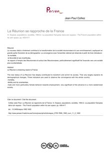 La Réunion se rapproche de la France - article ; n°2 ; vol.11, pg 409-417
