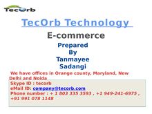 E-commerce web application development company