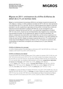 Migros-Nachhaltigkeitsbericht 2005