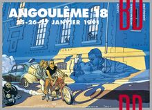 Affiche Festival de la BD Angoulême - 1991