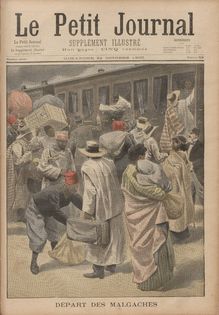 LE PETIT JOURNAL SUPPLEMENT ILLUSTRE  N° 518 du 21 octobre 1900