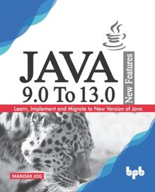 JAVA 9.0 To 13.0 New Features