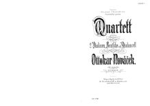 Partition parties complètes, corde quatuor, String Quartet No.2