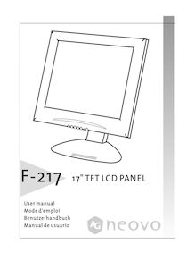 Notice LCD AG Neovo  F-217