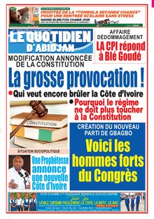 Le Quotidien d’Abidjan n°4021 - du jeudi 16 septembre 2021
