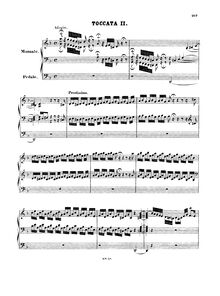 Partition complète, Toccata et Fugue en D minor, D minor, Bach, Johann Sebastian