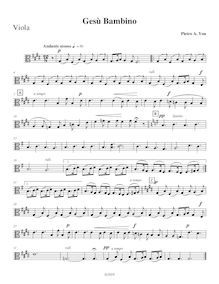 Partition altos, Gesù bambino, The Infant Jesus ; Jesu Redemptor ; Christmas Anthem