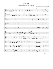 Partition , Sammlet zuvor das Unkraut - partition complète (Tr A T T B), Geistliche Chor-Music, Op.11