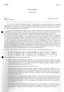 UTBM 2003 gl51 assurance qualite et gestion de projets logiciels genie informatique semestre 2 final