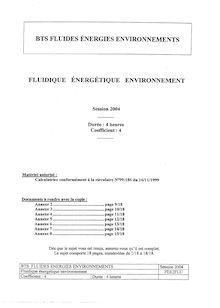 Btsfluide fludique   energetique   environnements 2004 fludique energetique environnements