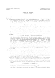 Université Claude Bernard Lyon I 2nd semestre Master Introduction la Logique