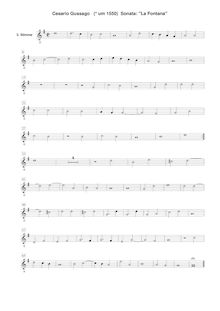 Partition ténor , partie [G2 clef], 28 Sonate a 4, 6, 8 voci con alcuni concerts
