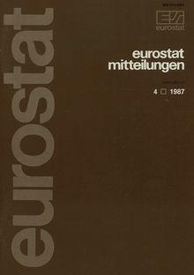 Eurostat mitteilungen. 4-1987