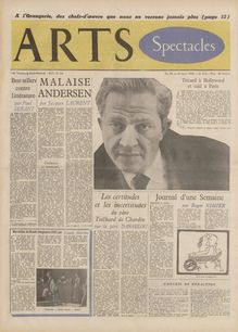 ARTS N° 512 du 20 avril 1955