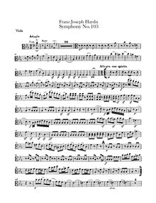 Partition altos, Symphony No.103, Drum Roll, E♭ Major, Haydn, Joseph