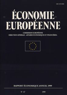 Rapport économique annuel 1999
