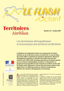 Les dynamiques démographiques et économiques des territoires du Morbihan (Flash d Octant n°131)