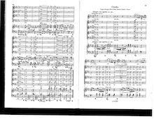 Partition , Credo, Sanctus, Agnus Dei, Mass en E♭, Op.5, Grand Mass in E♭ for Voices and Orchestra