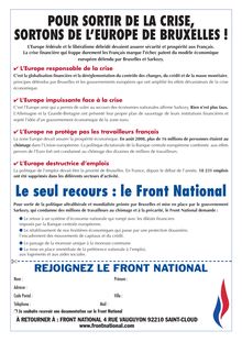 Tract europe 3/11/08 :Mise en page 1