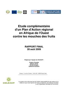 Rapport Final étude complémentaire Mouches des Fruits 4 Se…