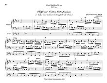 Partition Helft mir Gottes Güte preisen, BWV 613, Das Orgel-Büchlein par Johann Sebastian Bach