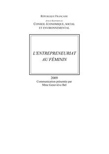 L entrepreneuriat au féminin