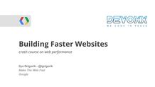 Building Faster Websites