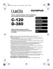 Notice Appareil Photo numériques Olympus  C-120