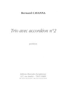 Trio avec l accordéon n°2 - partition d accordéon
