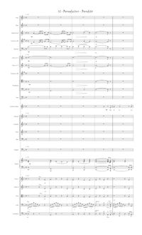 Partition Benedictus, Misa de Requiem en do sostenido menor, C♯ minor par Pablo Andrés Rodríguez