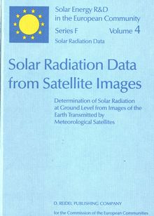 Solar radiation data from satellite images