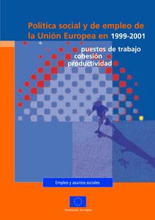 Política social y de empleo de la Unión Europea en 1999-2001