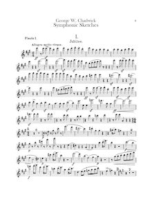 Partition flûte 1, 2 (doubles on Piccolo), Piccolo, symphonique sketches