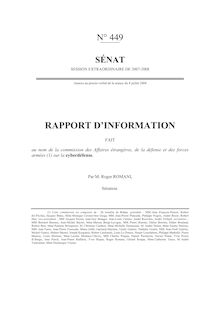 Le rapport au format pdf - RAPPORT D INFORMATION