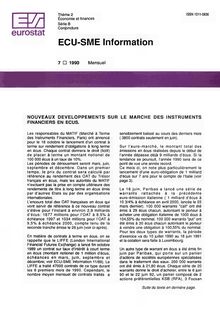 ECU-SME Information. 7 1990 Mensuel