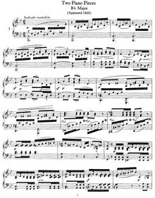 Partition complète (lower resolution), Andante Cantabile e Presto Agitato, WoO 19 par Felix Mendelssohn