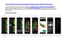 Mobile Application company- Tecorb Technologies