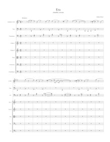 Partition complète, Era, per 8 strumenti, D minor, Nacci, Andrea Antonello