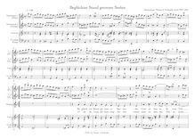 Partition , Beglückter Stand getreuer Seelen (after BWV 442)Ostern/Easter ou allgemein/General, chansons et airs